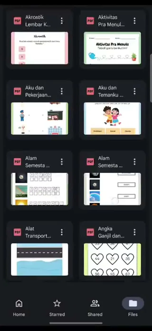 Preview Worksheet Umum